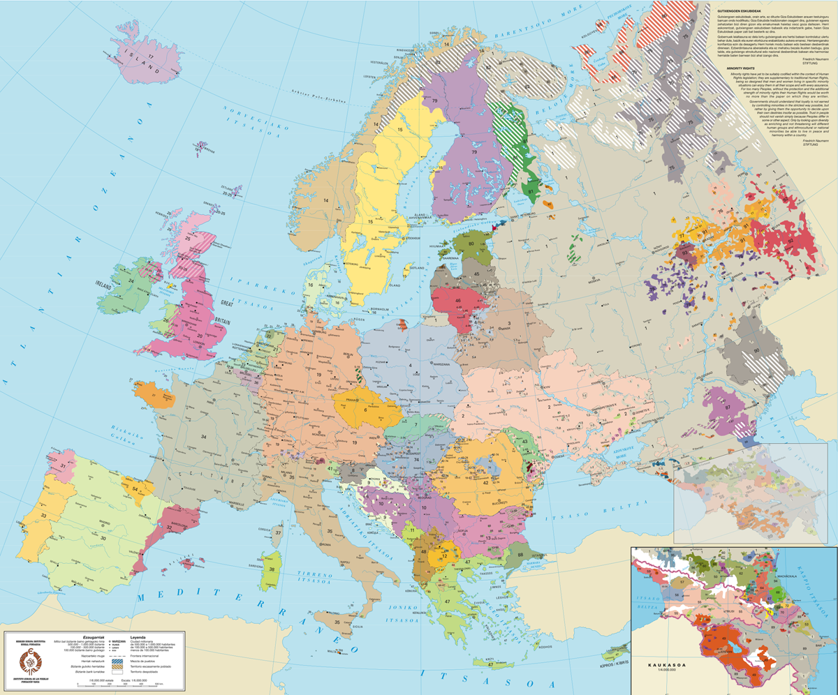 Europa de los pubelos y lenguas